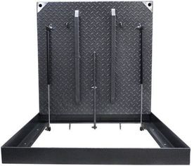 Люк под брусчатку Брус Ли Стальной, Съемная дверца Люк под брусчатку Брус Ли Стальной, Съемная дверца