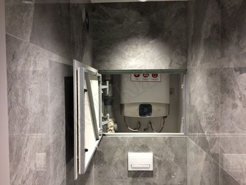 Люк под плитку Нажимной Железяка 800*700 Люк под плитку Нажимной Железяка 800*700