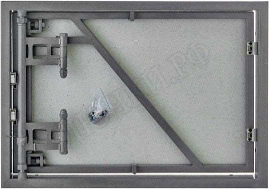 Люк под плитку Нажимной Железяка, 1 створка, 800*700 Люк под плитку Нажимной Железяка, 1 створка, 800*700