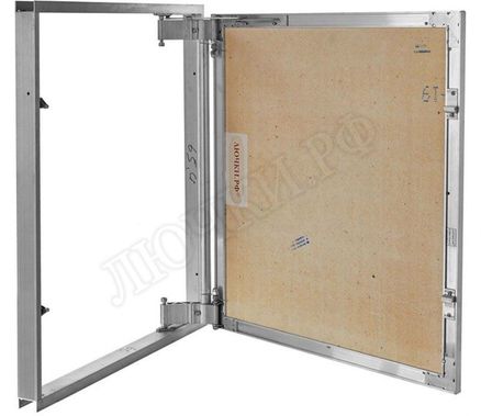 Люк под плитку Нажимной Секрет-Лайт 600*500, 1 створка Люк под плитку Нажимной Секрет-Лайт 600*500, 1 створка