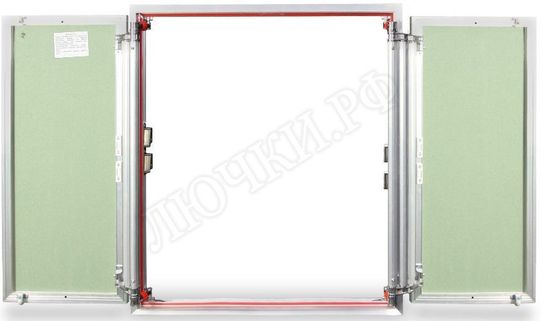 Люк под плитку ЕвроФормат ЕТР 2 створки 1200*400 Люк под плитку ЕвроФормат ЕТР 2 створки 1200*400