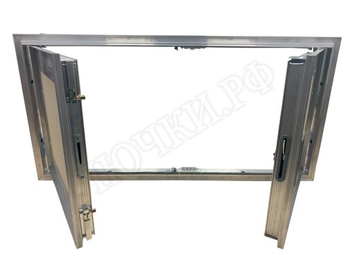 Люк под покраску Техно Противопожарный 2 створки Люк под покраску Техно Противопожарный 2 створки