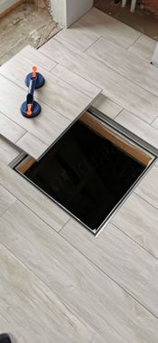 Напольный люк Премиум 50 мм, 1 створка Напольный люк Премиум 50 мм, 1 створка