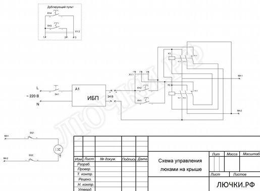 Напольный люк c электроприводом Напольный люк c электроприводом