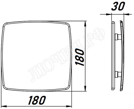 Вытяжной вентилятор Awenta System+, Silent, 125, KWS125M, PNB125, Белый, пластик Вытяжной вентилятор Awenta System+, Silent, 125, KWS125M, PNB125, Белый, пластик