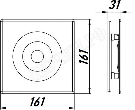 Вытяжной вентилятор Awenta System+, Turbo, 100, KWT100, POS100, Серебро (сатин), пластик Вытяжной вентилятор Awenta System+, Turbo, 100, KWT100, POS100, Серебро (сатин), пластик