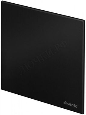 Вытяжной вентилятор Awenta System+, Turbo, 100 KWT100W, Trax, PTCB100M, Чёрный матовый, пластик Вытяжной вентилятор Awenta System+, Turbo, 100 KWT100W, Trax, PTCB100M, Чёрный матовый, пластик