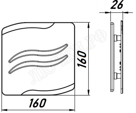 Вытяжной вентилятор Awenta System+, Silent, 100, KWS100M, PSS100, Серебро (сатин), пластик Вытяжной вентилятор Awenta System+, Silent, 100, KWS100M, PSS100, Серебро (сатин), пластик
