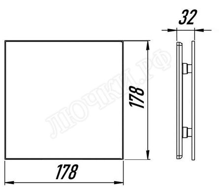 Вытяжной вентилятор Awenta System+, Silent, 125, KWS125W, PTGB125P, Чёрный глянцевый, стекло Вытяжной вентилятор Awenta System+, Silent, 125, KWS125W, PTGB125P, Чёрный глянцевый, стекло